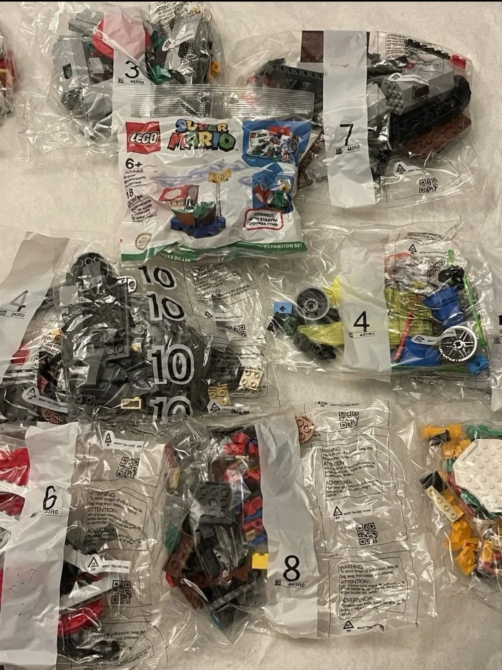 LEGO Super Mario 71369 Bowser’s Castle Boss Battle Open Box Sealed Bags As Is